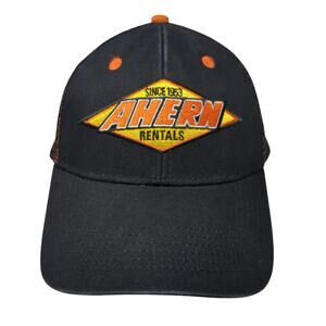 Since 1953 Ahern Rentals Trucker Hat Black One Size Adjustable Mesh Back